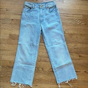 B SIDES Light Blue Straight Jeans
